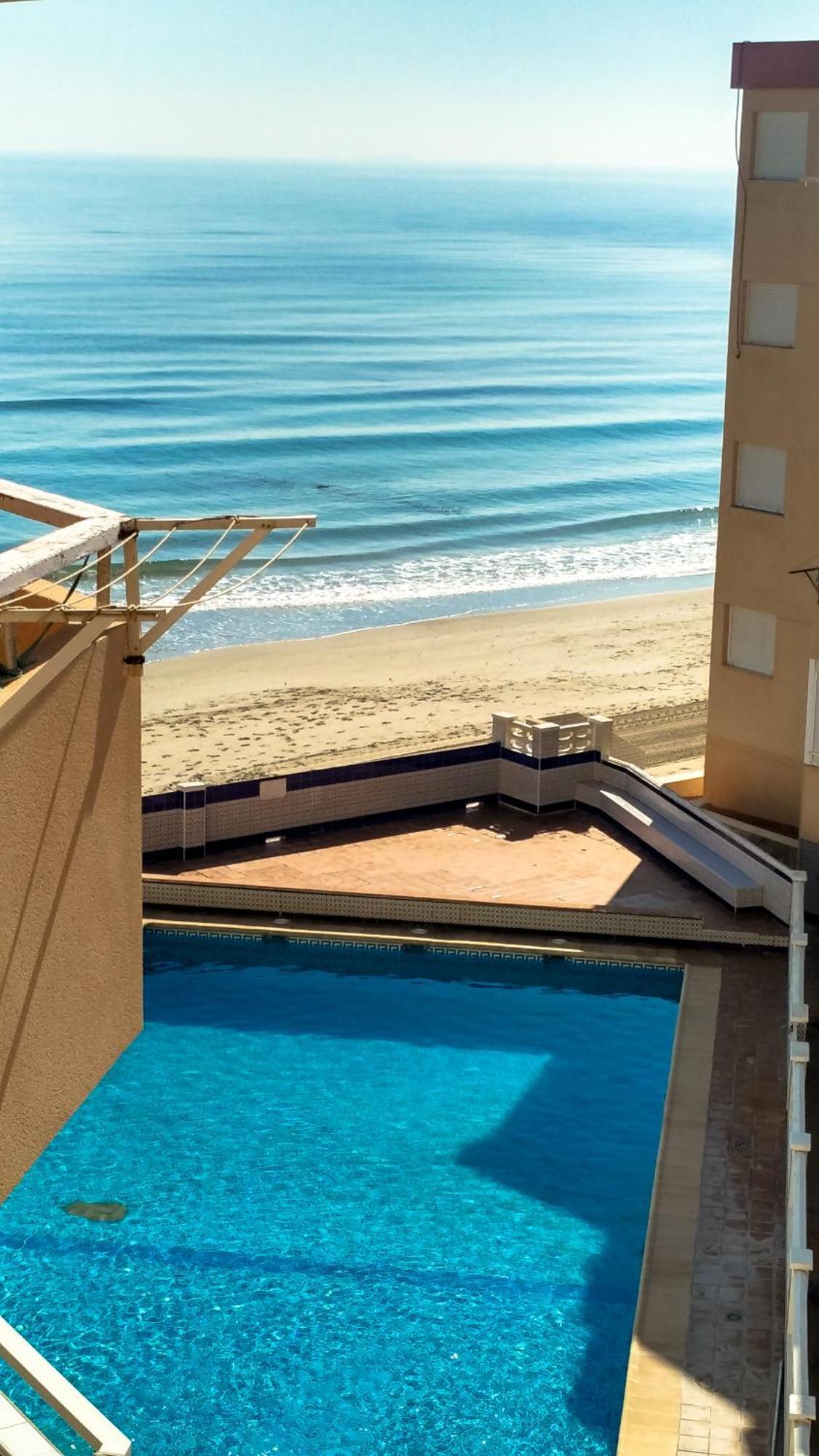 Bright Studio With The Seaview And Swimming Pool Apartment La Manga del Mar Menor Exterior photo